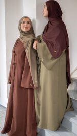 Tie Abaya set - Afbeelding 11